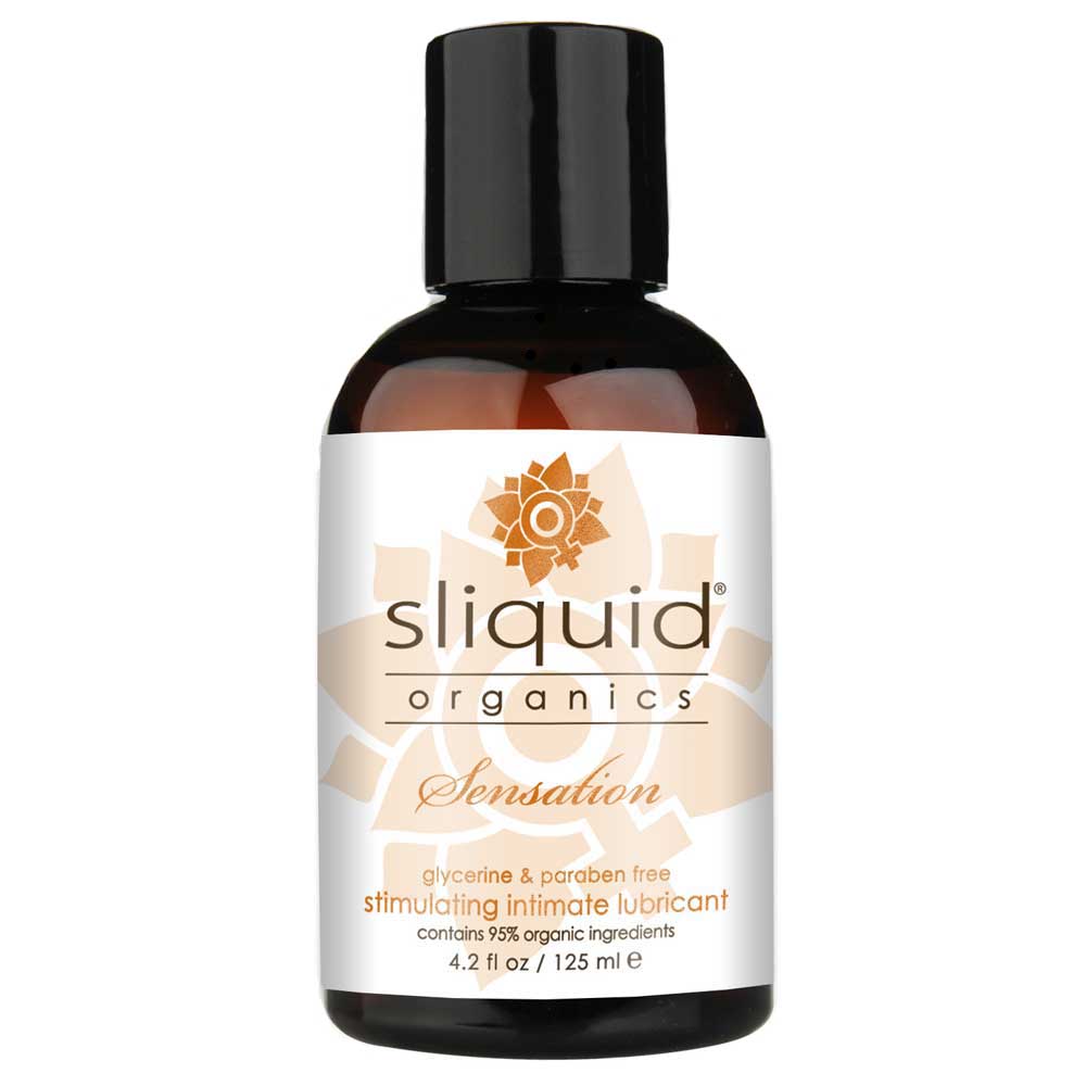 Sliquid Organics Sensation Water Based Lube 4.2oz