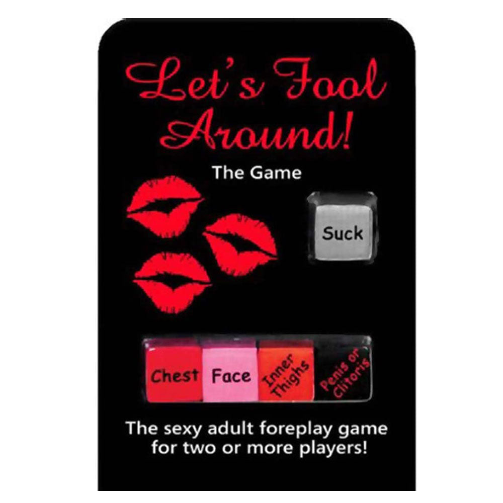 Let's Fool Around Sex Dice Game