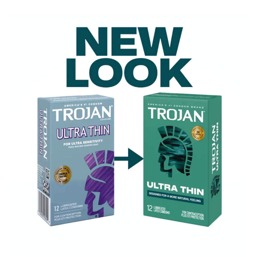 Trojan Ultra Thin Condoms 12 Pack