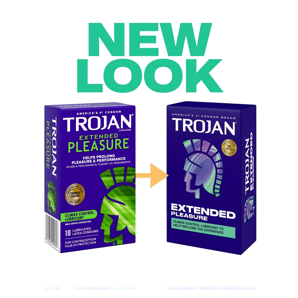 Trojan Extended Climax Control Condoms 12 Pack