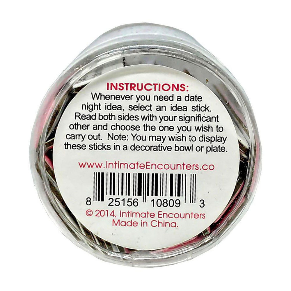 Shows the instructions on how to use Date Night Ideas adult game.