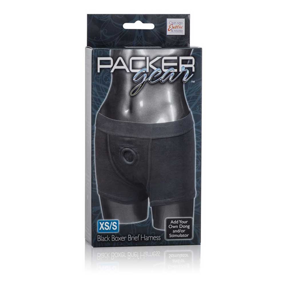 Packer Gear Boxer Strapon Dildo Harness XS-S