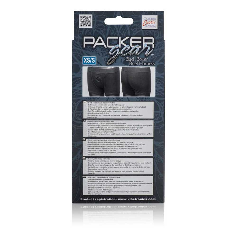 Packer Gear Boxer Strapon Dildo Harness XS-S