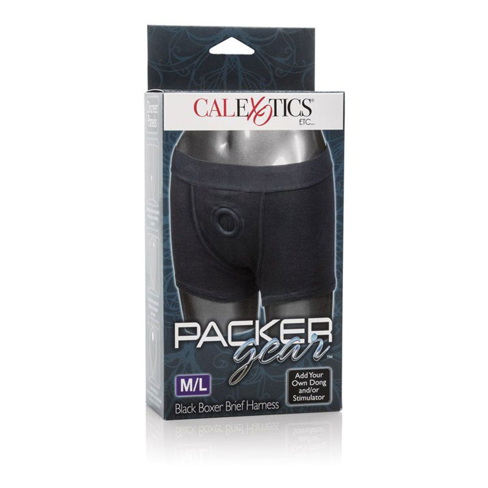 Packer Gear Boxer Strapon Dildo Harness M-L