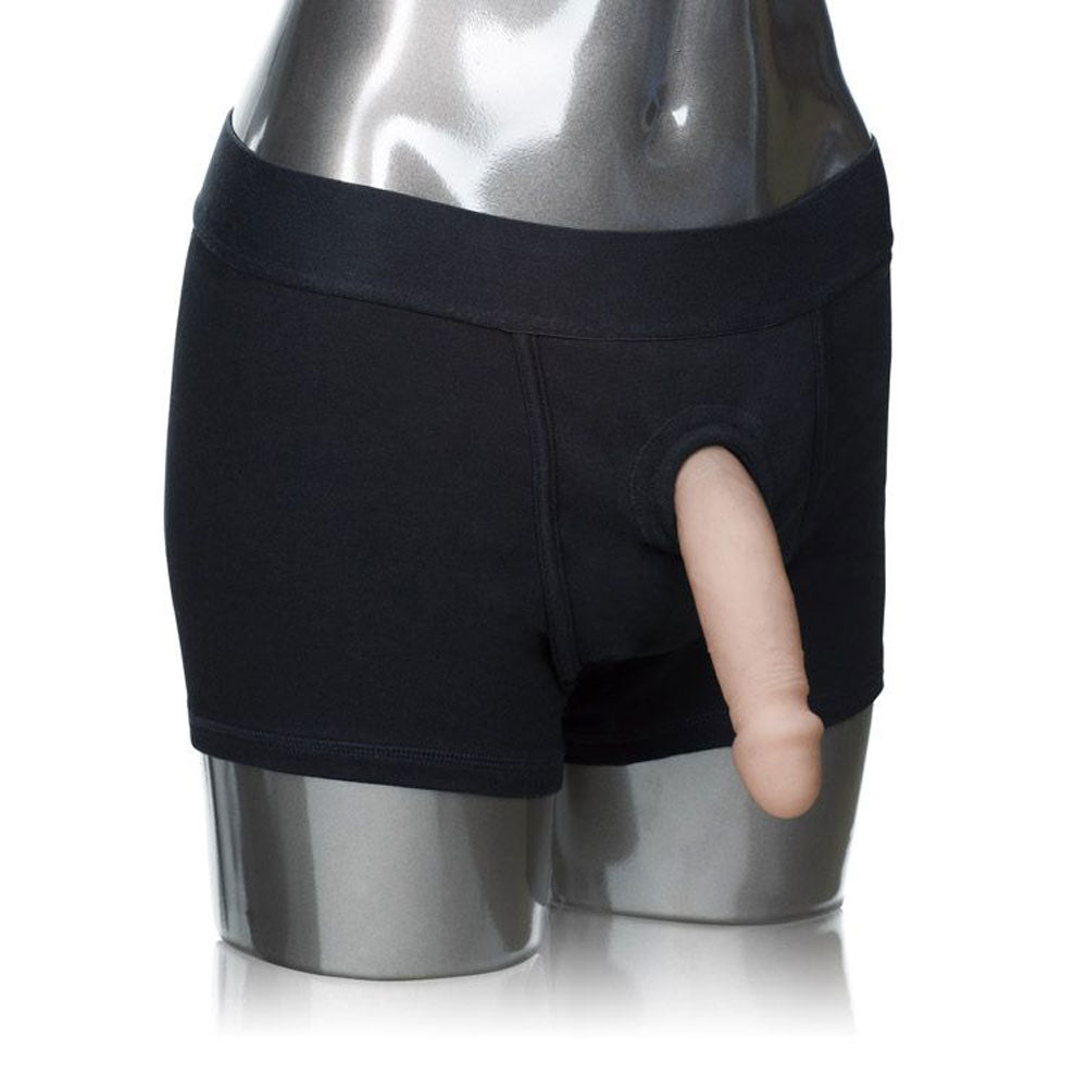 Packer Gear Boxer Strapon Dildo Harness L-XL