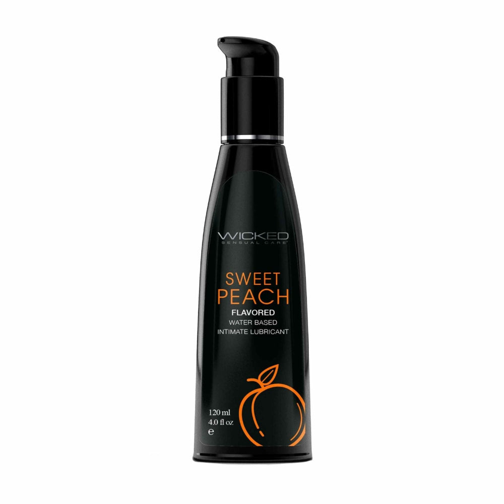 Wicked Aqua Lubricant Peach 4oz
