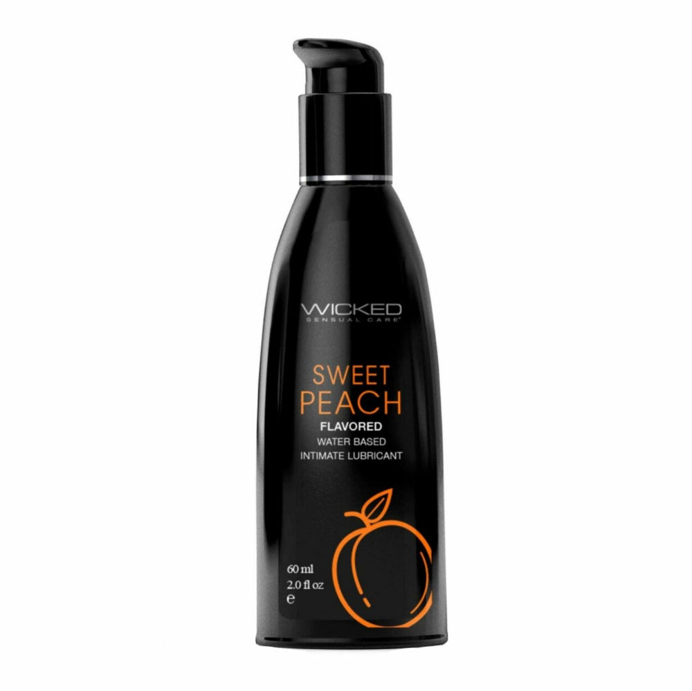 Wicked Aqua Lubricant Peach 2oz