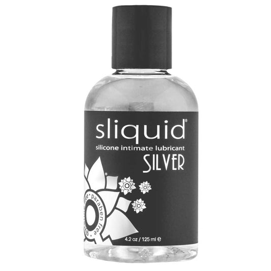 Sliquid Naturals Silver Silicone Lube 4.5oz
