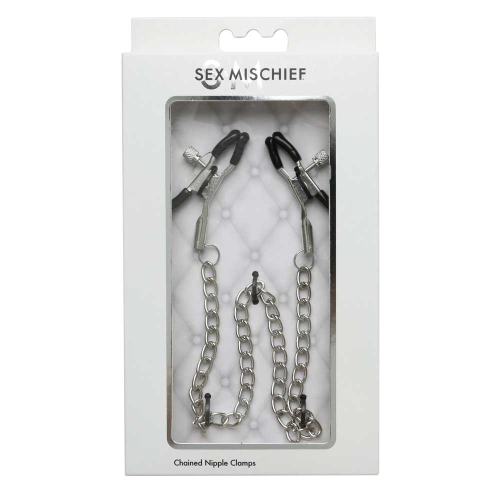 Sex & Mischief Chained Nipple Clamps