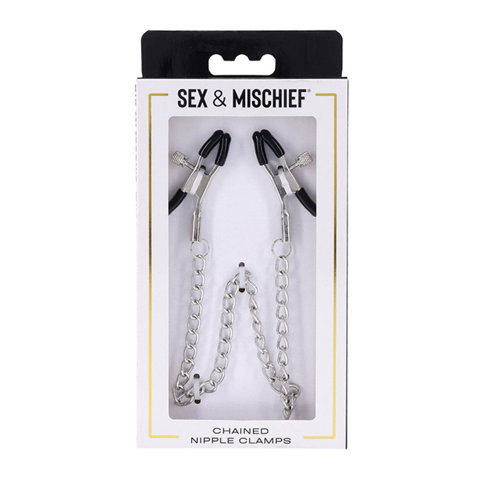 Sex & Mischief Chained Nipple Clamps