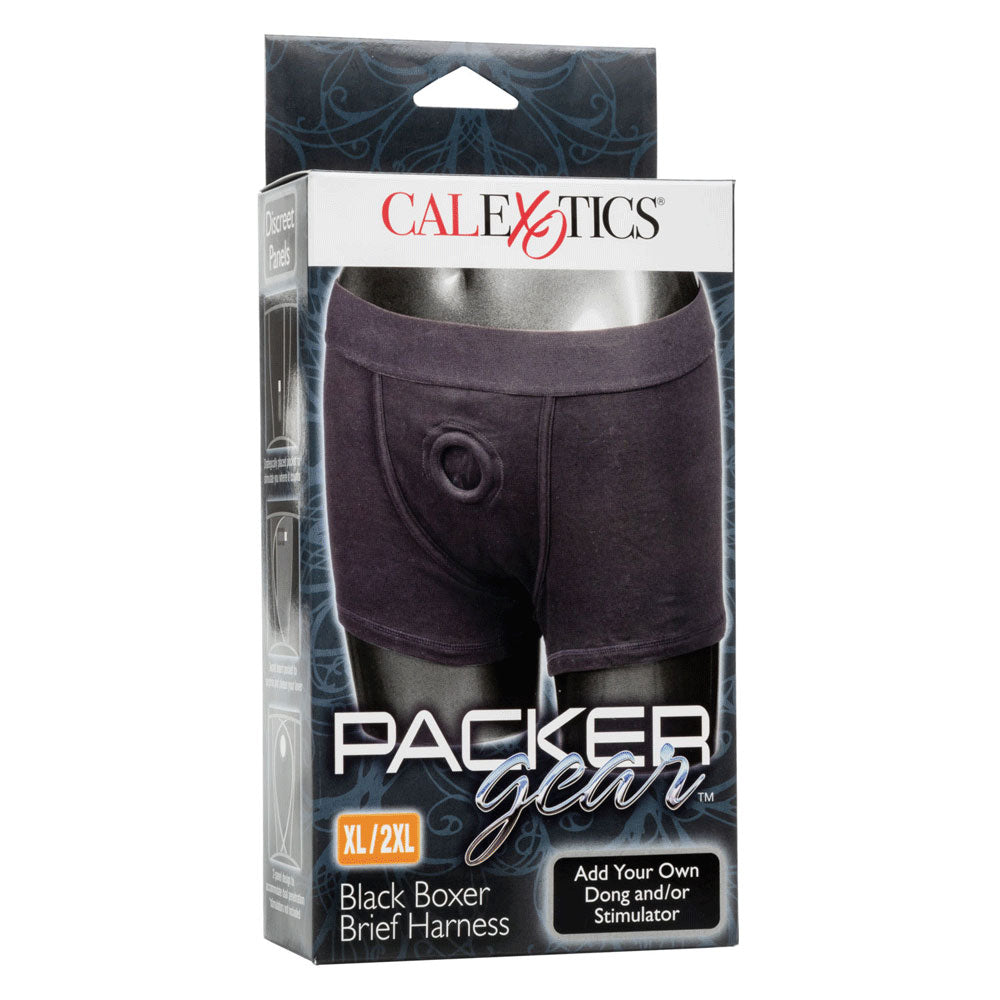 Packer Gear Boxer Strapon Dildo Harness XL-2XL
