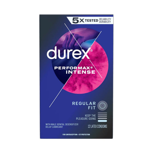 Durex Performax Intense Condoms 12 Pack