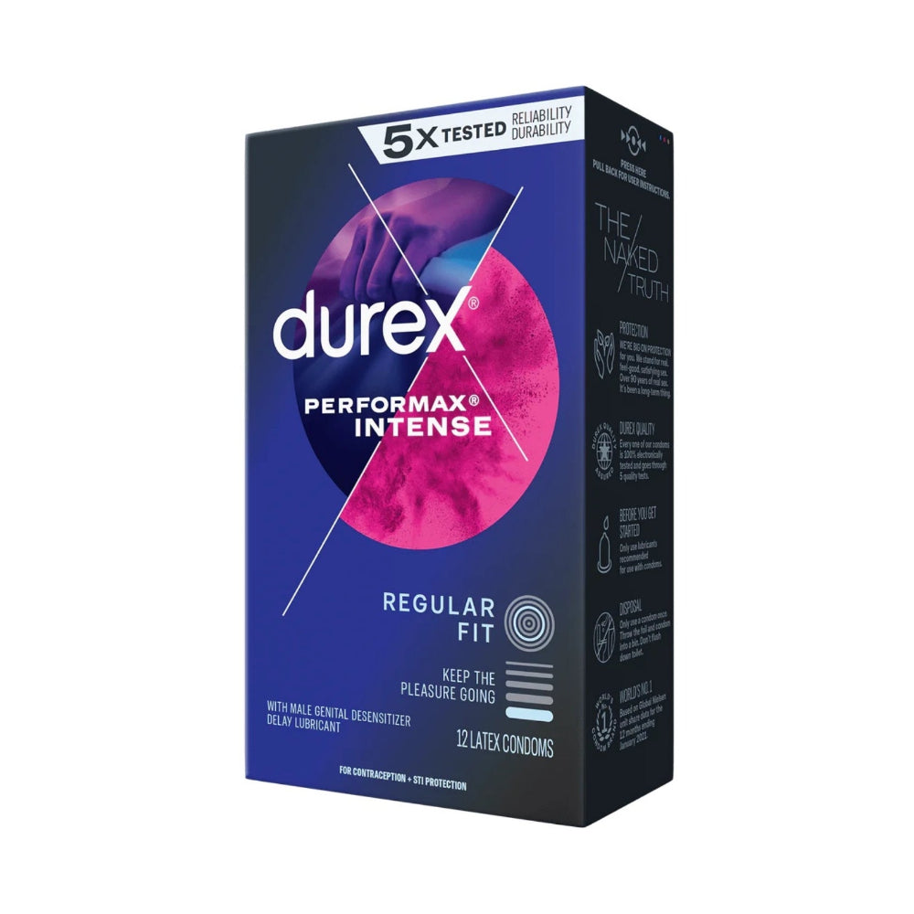 Durex Performax Intense Condoms 12 Pack