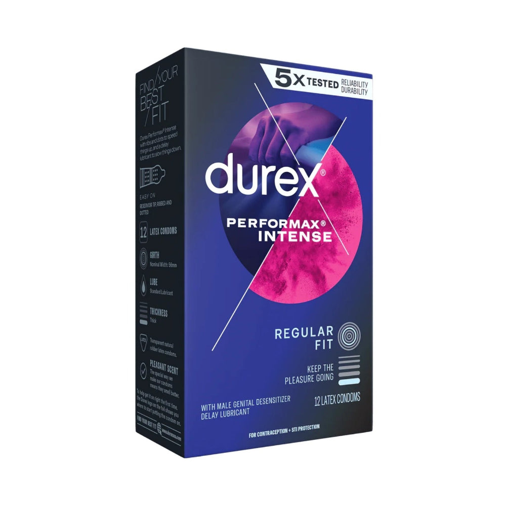 Durex Performax Intense Condoms 12 Pack
