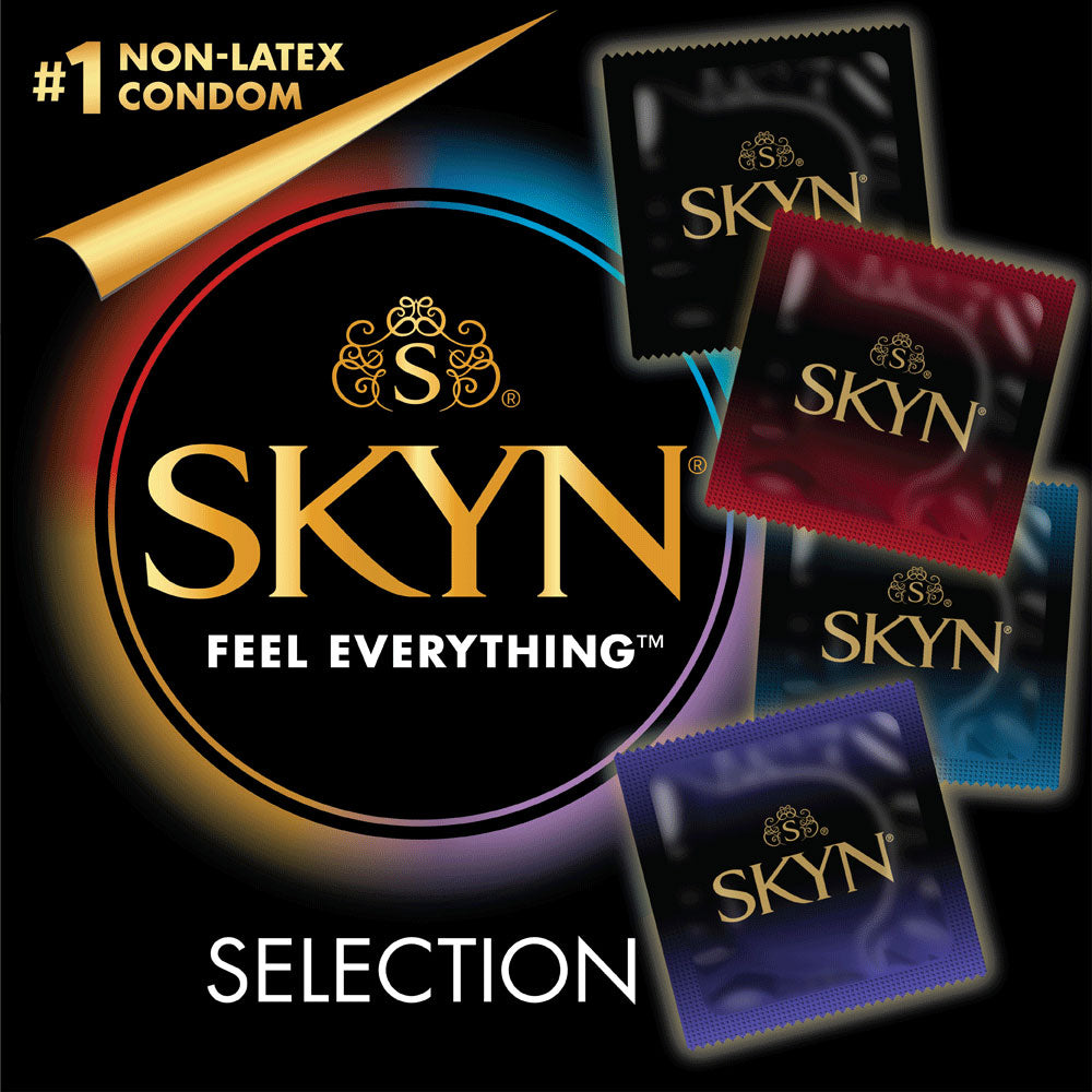 LifeStyles Skyn Non-Latex Condoms Variety 12 Pack