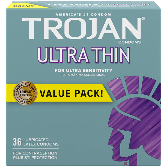 Trojan Ultra Thin Condoms 36 Pack