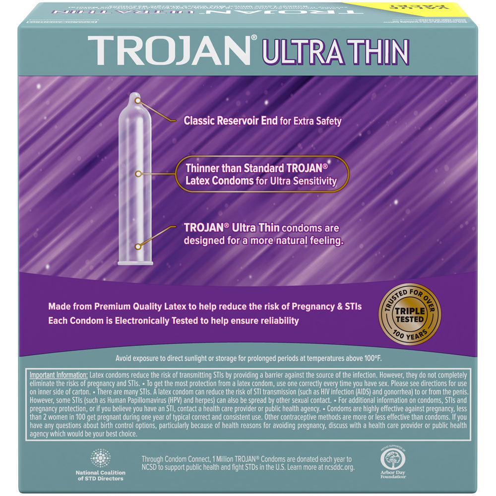 Trojan Ultra Thin Condoms 36 Pack