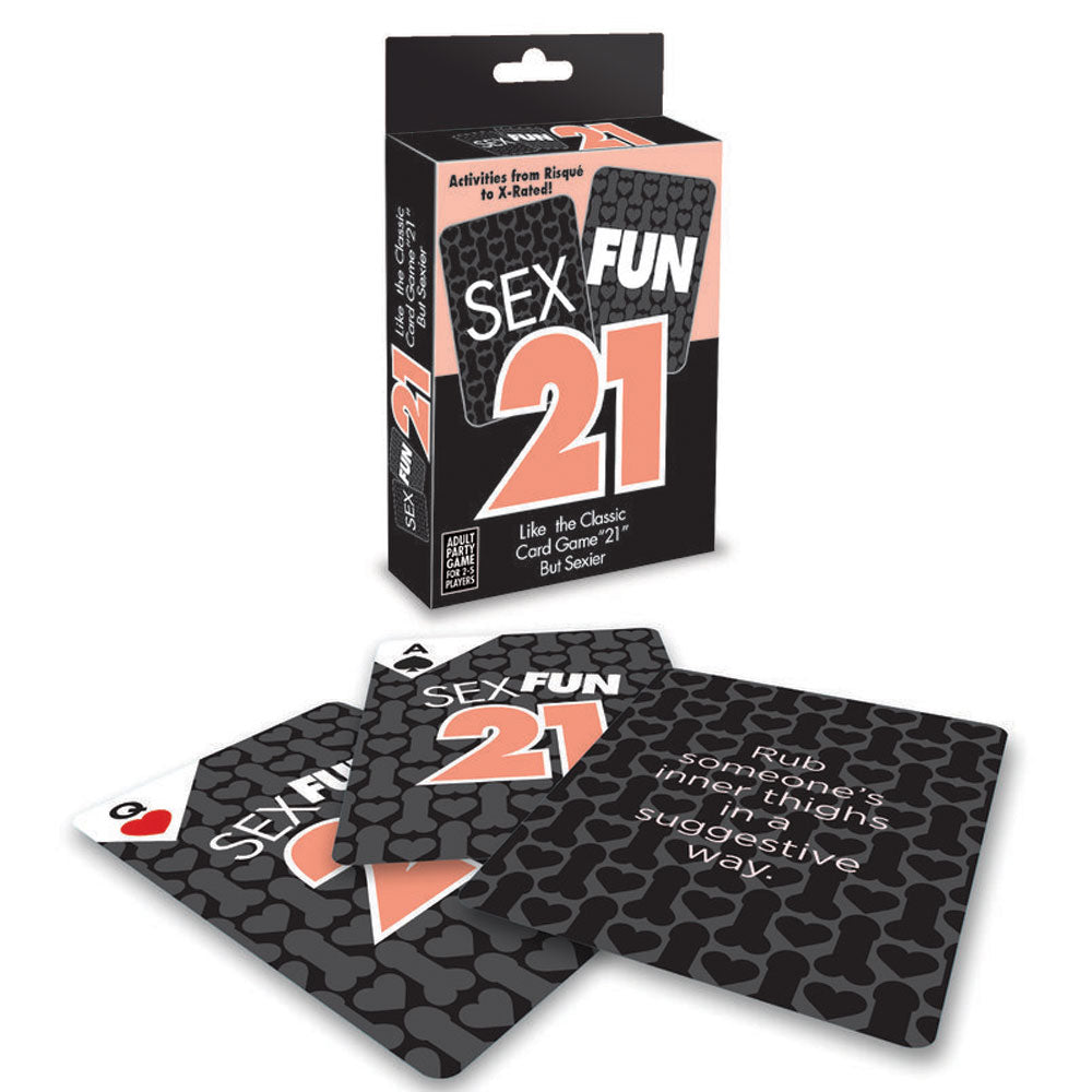 Sex Fun 21 Blackjack Card Game