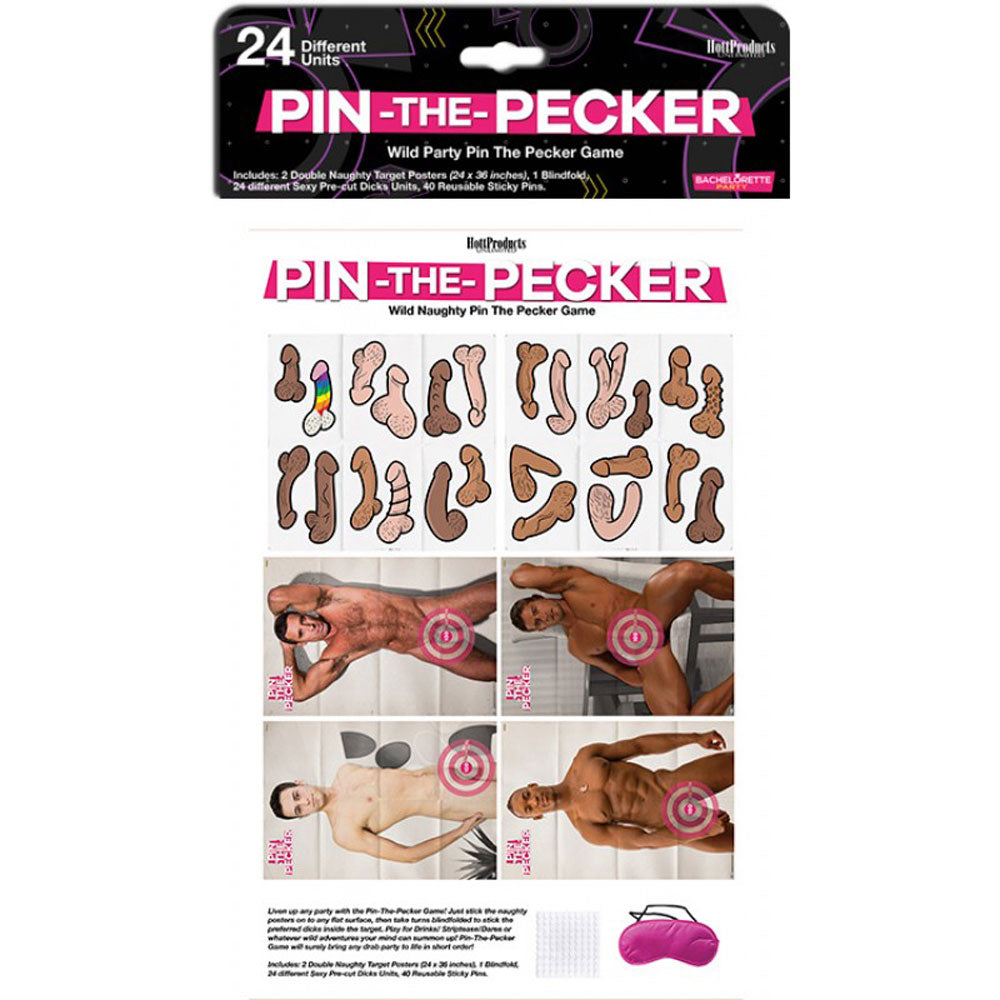 Pin The Pecker Party Game