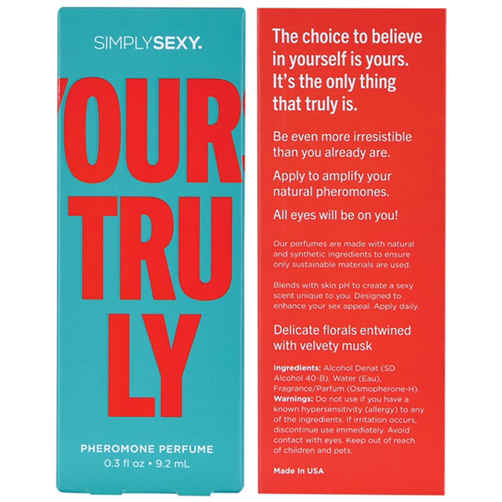 Simply Sexy Yours Truly Pheromone Perfume 10ml