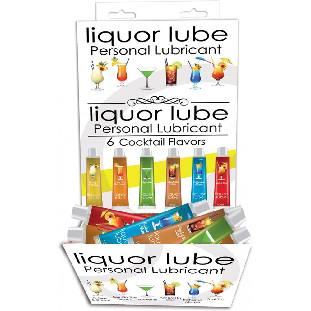 Liquor Lube Cocktail Flavored Lube 10ml Assorted