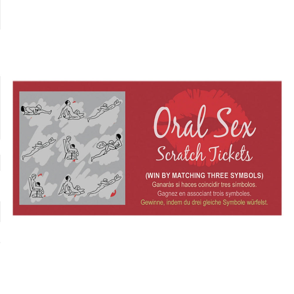 Oral Sex Scratch Tickets