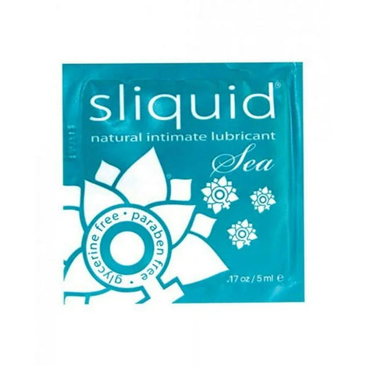 Sliquid Naturals Sea Water Based Lube Pillow Pack