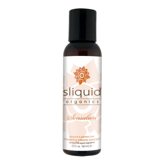 Sliquid Organics Sensation Water Based Lube 2oz