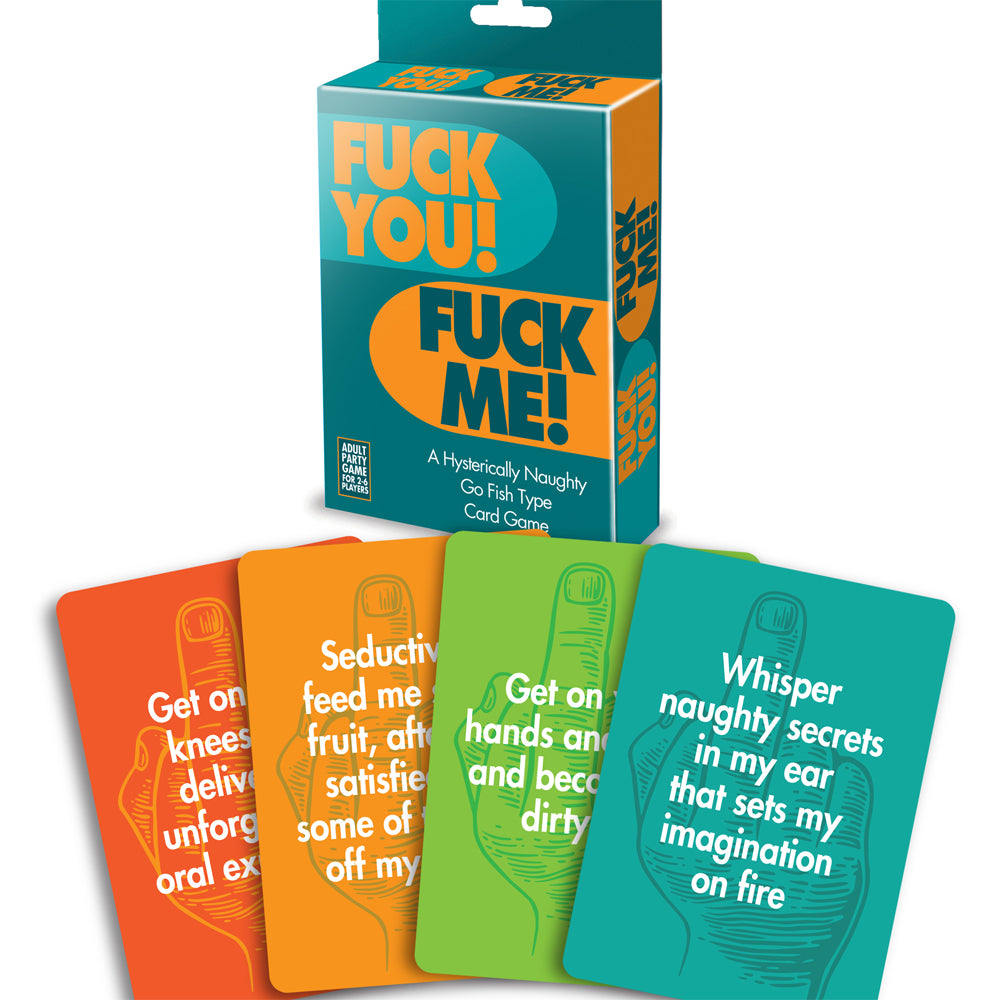 Fuck You! Fuck Me! Go Fish Card Game