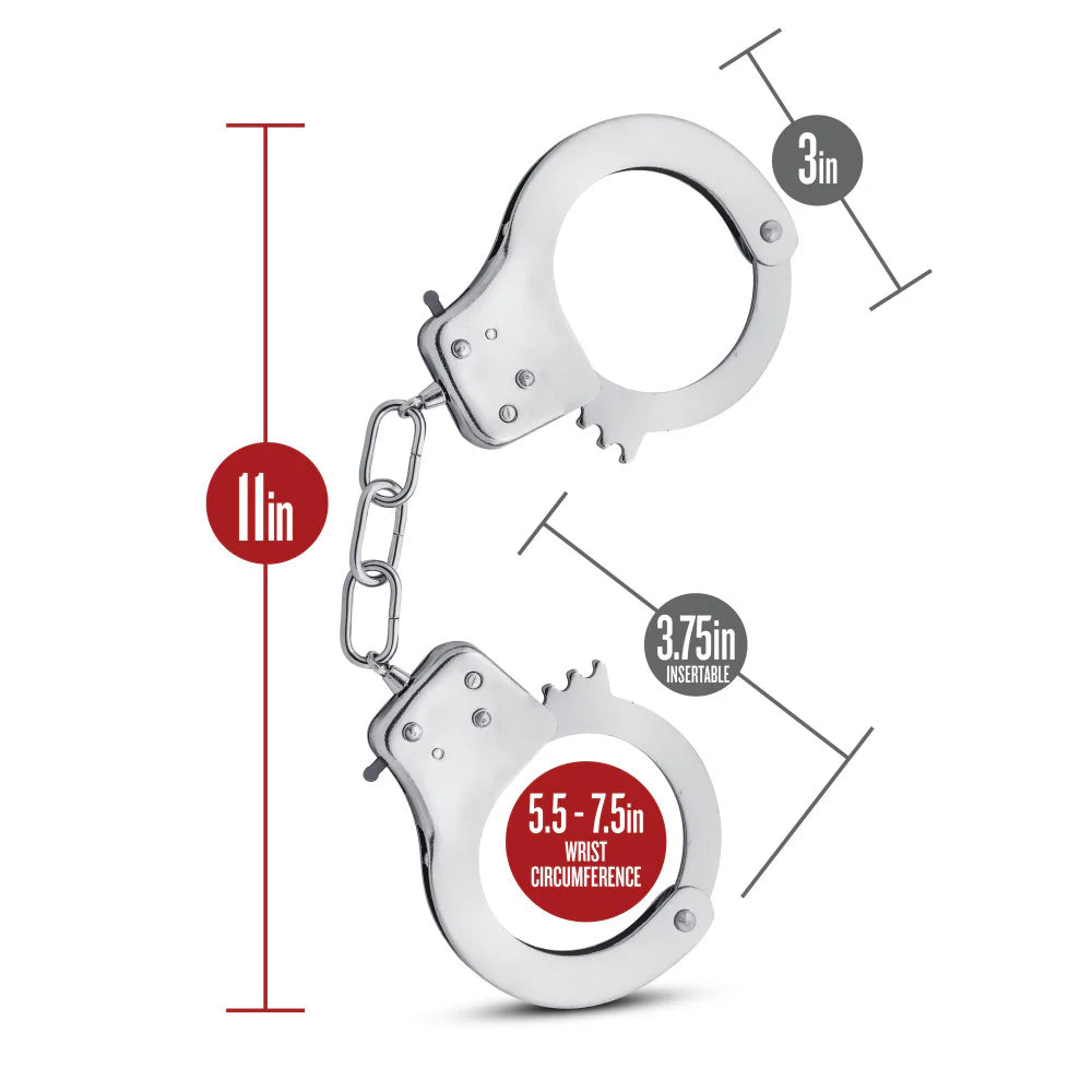 Temptasia Handcuffs - Silver