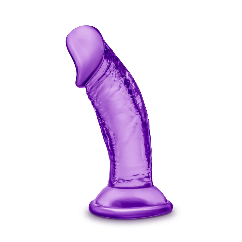B Yours Sweet & Small 4" Dildo - Transparent Purple