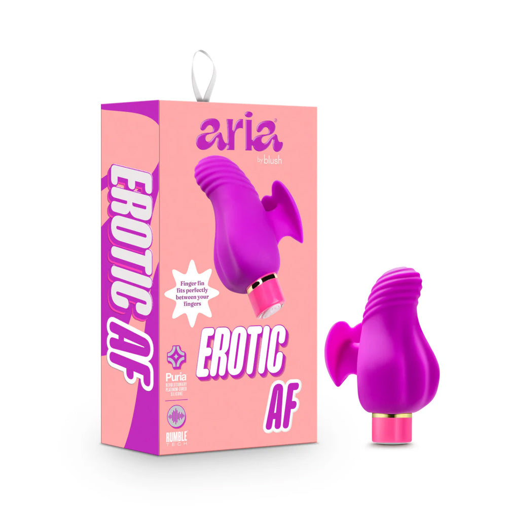 Aria Erotic AF Clit Vibe - Plum