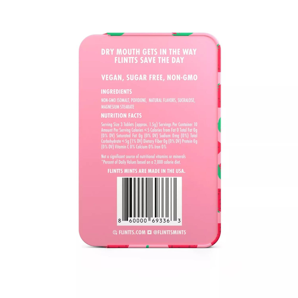 Flintts Mouthwatering Mints - Strawberry Magic 225