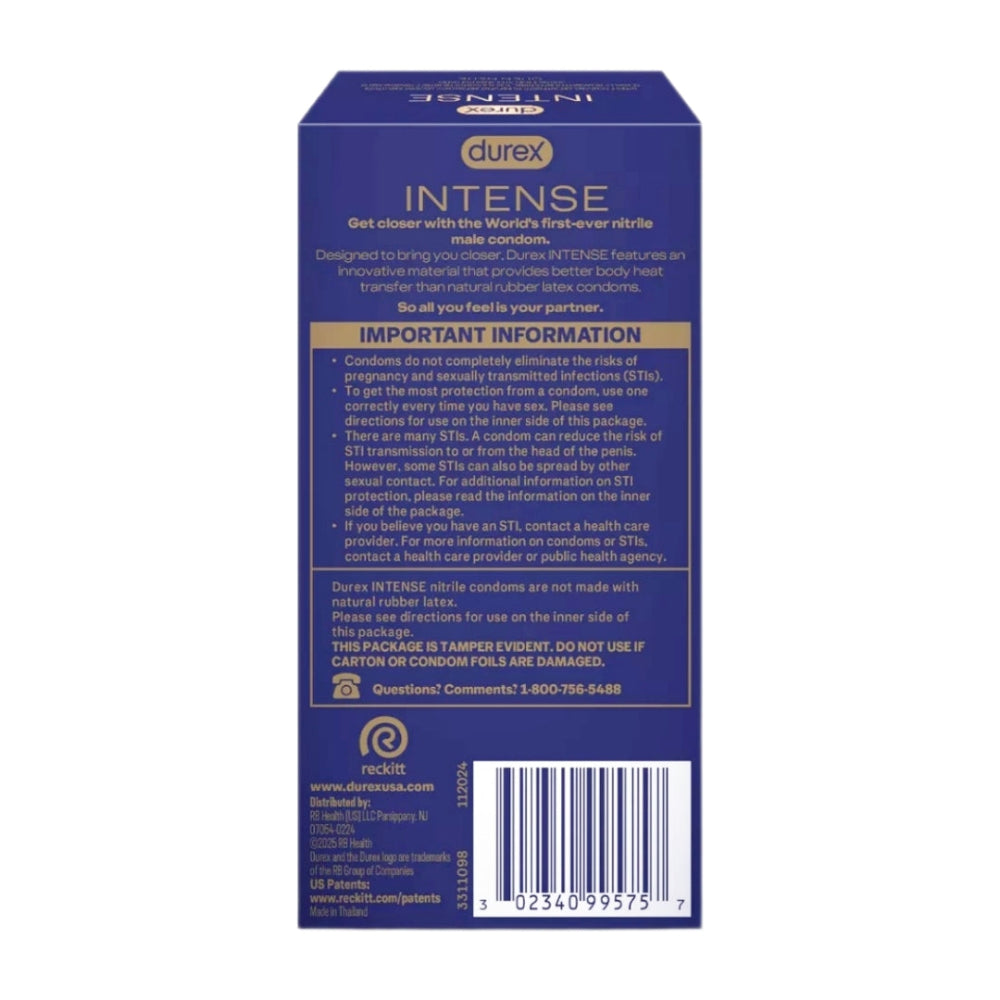 Durex Intense Nitrile 10 Pack