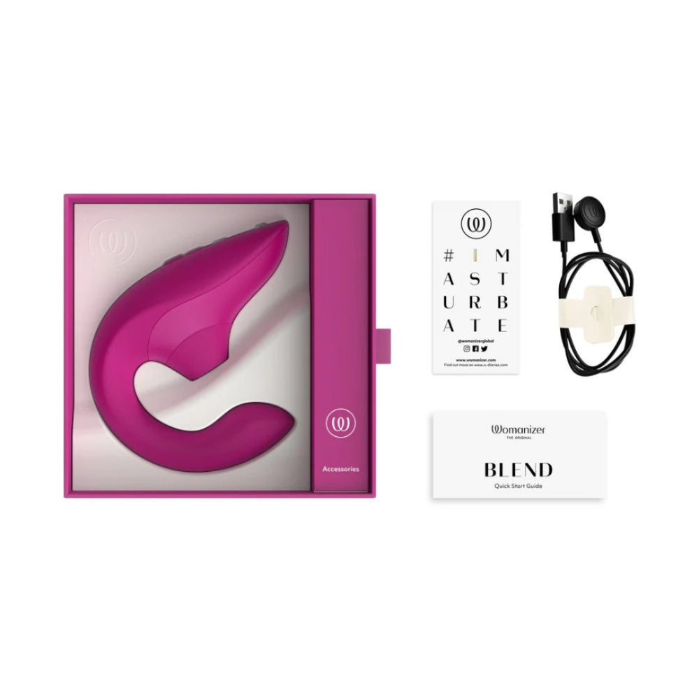 Womanizer Blend Rechargeable Sucking & G-Spot Vibe