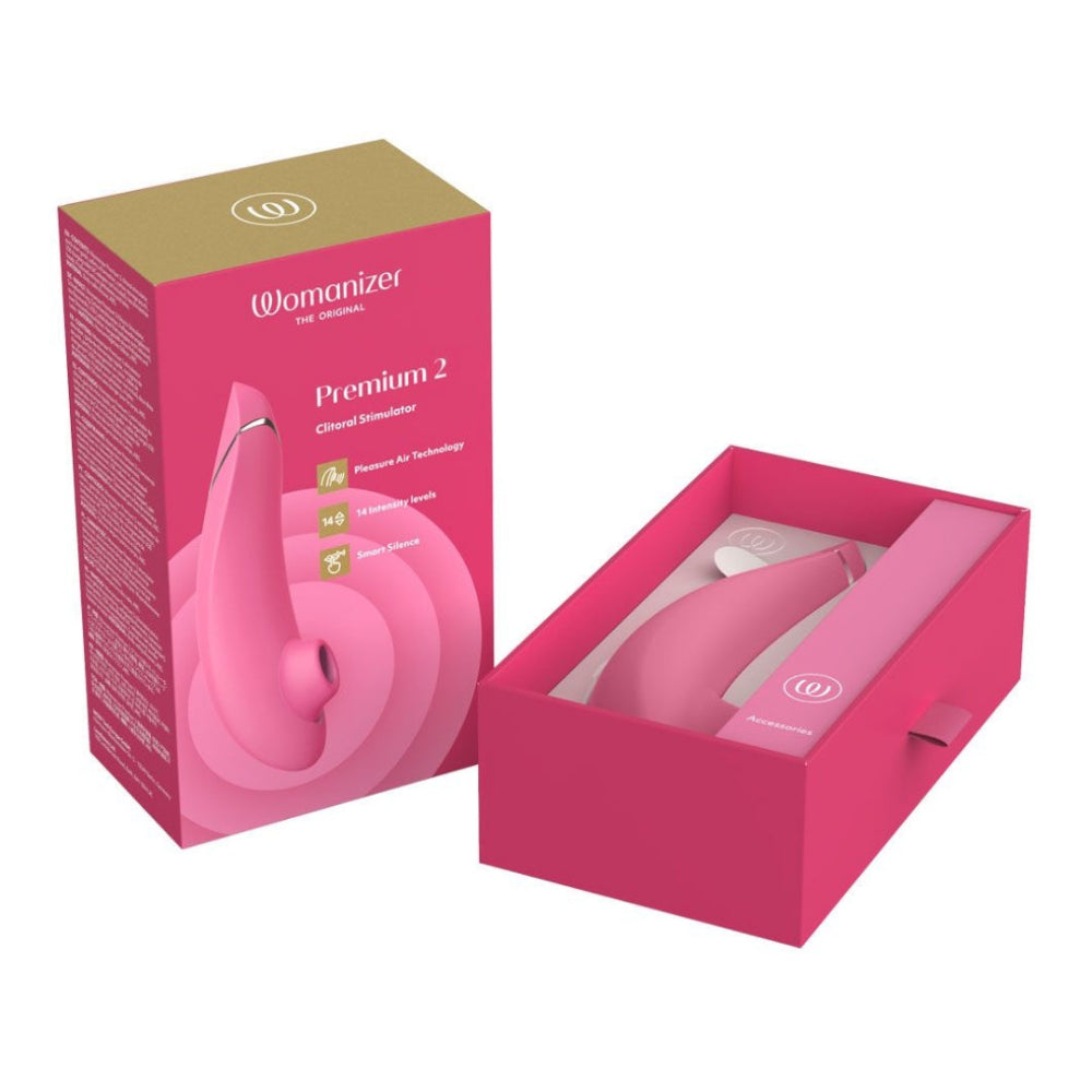 Womanizer Premium 2 Rechargeable Clit Sucking Vibe
