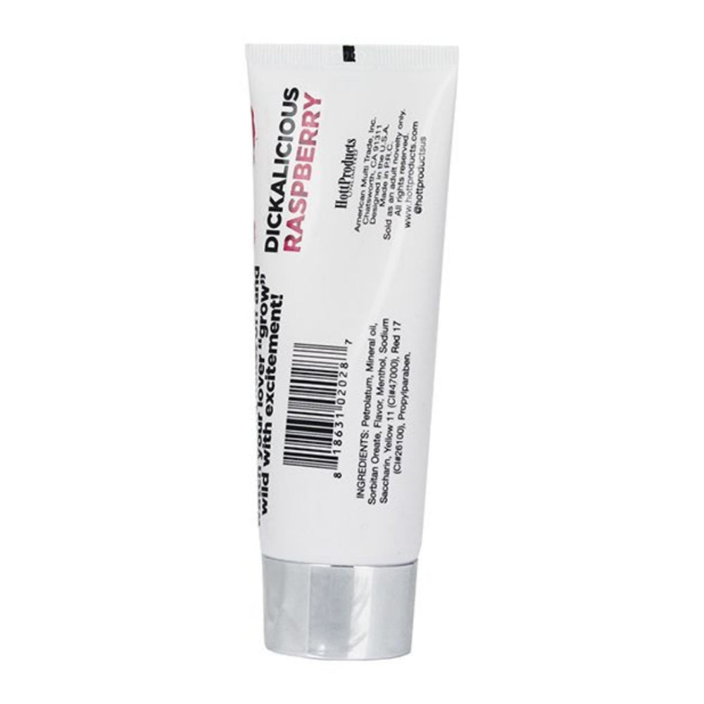 Dickalicious Raspberry Penis Arousal Cream 2oz