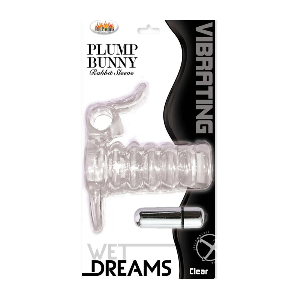 Wet Dreams Plump Bunny Vibrating Rabbit Penis Sleeve
