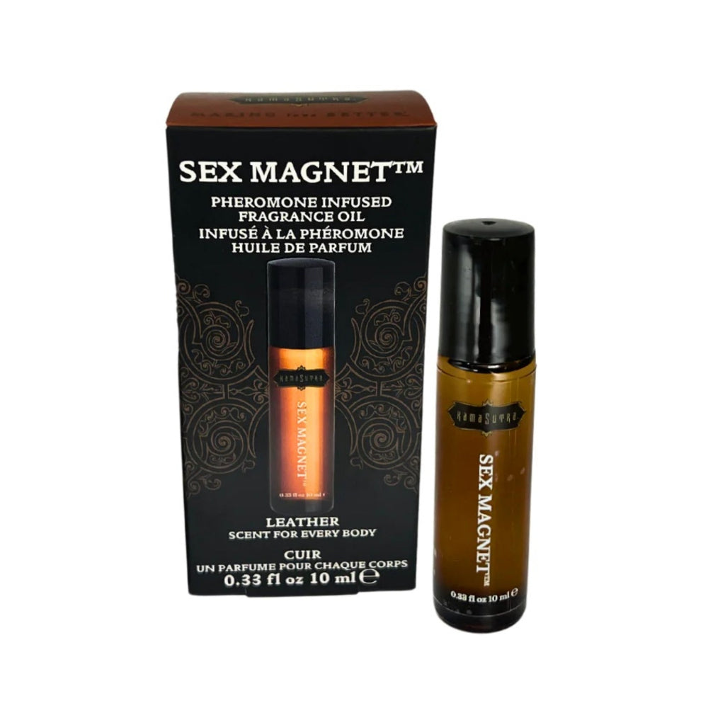 Kama Sutra Sex Magnet Pheromone Roll-On Perfume Leather 10ml