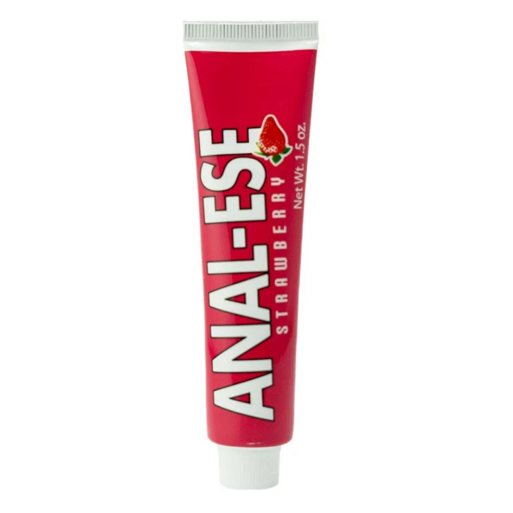Anal-Ese Anal Desensitizing Cream Strawberry Flavor 0.5oz