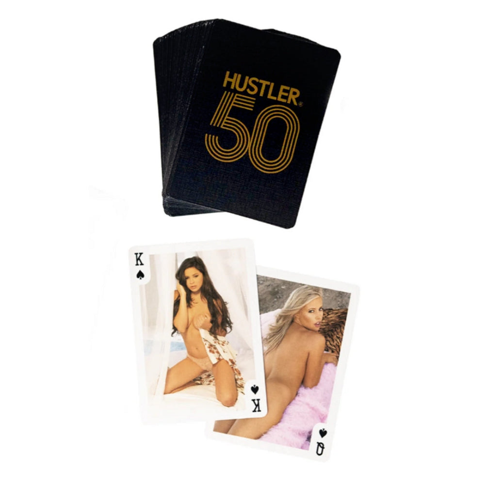 Nude Hustler Playing Cards - 50 Years Of Centerfolds