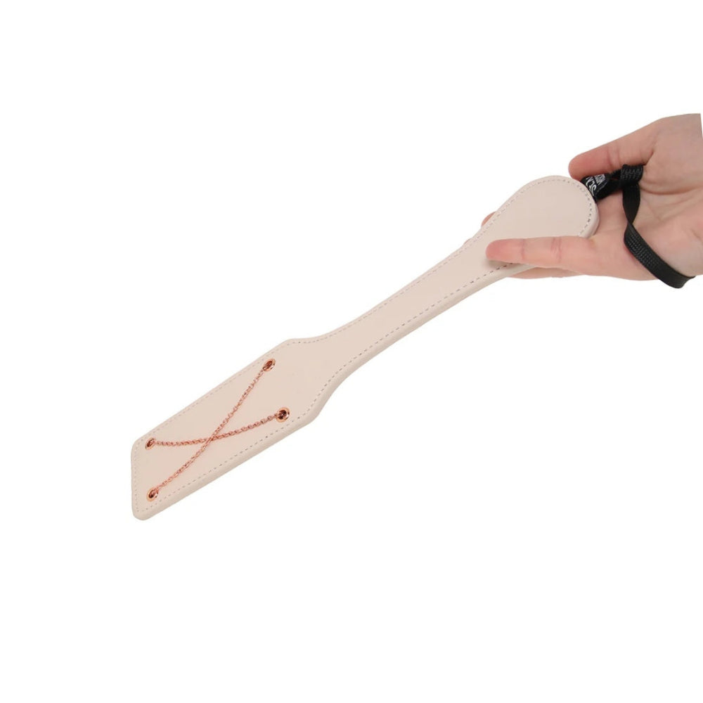 Sex & Mischief Peaches 'n Creame Chain Impressions Paddle