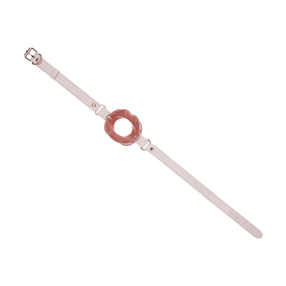 Sex & Mischief Peaches 'n Creame Silicone Lips Gag