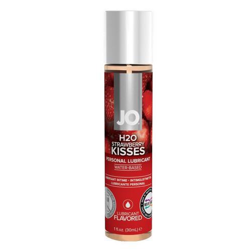 Jo H2O Flavored Lube Strawberry Kiss 1oz