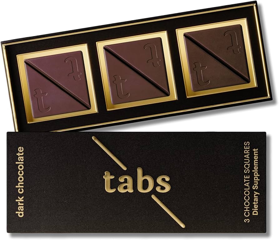 Tabs Sex Chocolates 6 Servings - Original Dark Chocolate
