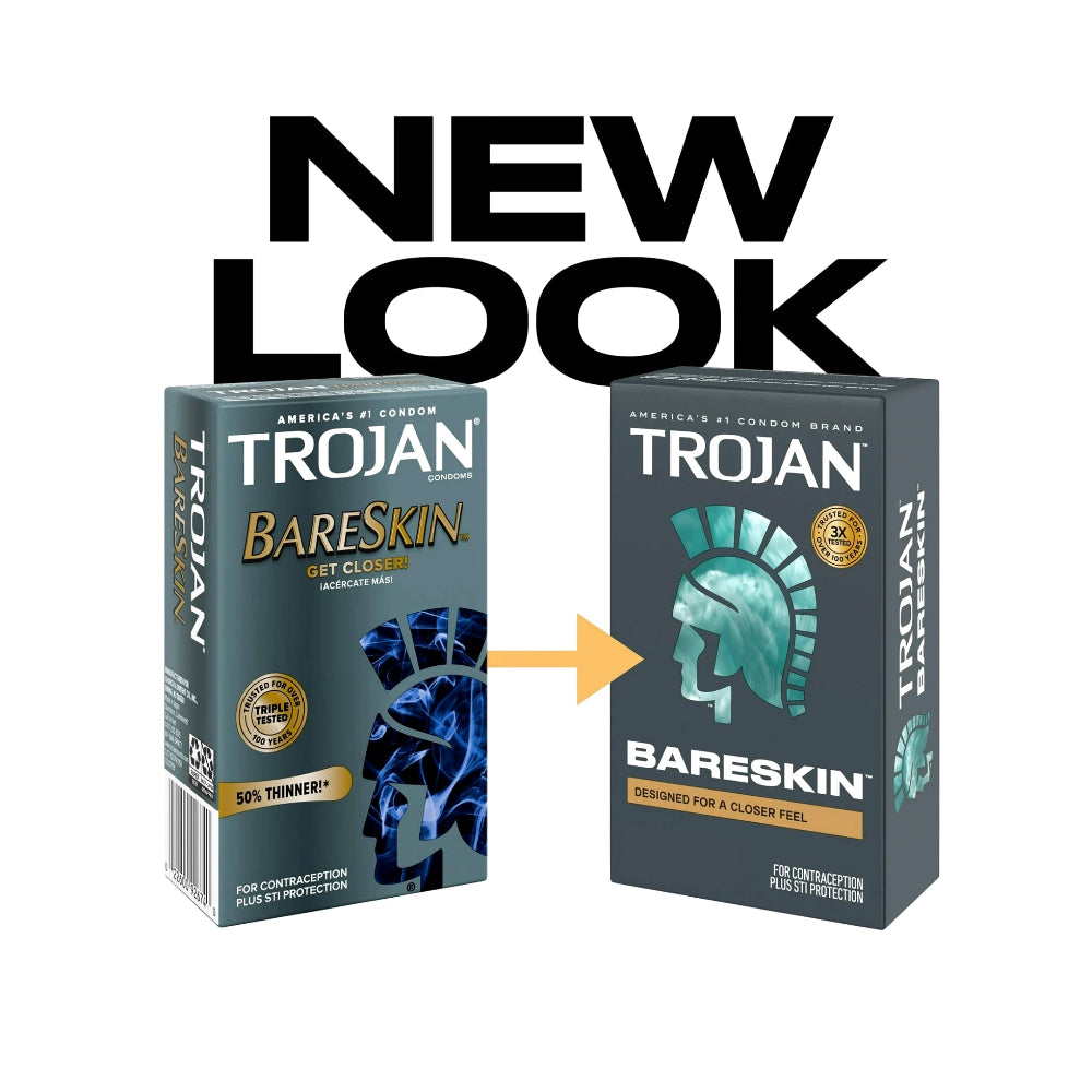 Trojan Bareskin Thin Condoms 10 pack