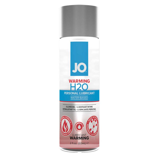 Jo H2O Warming Lube 2oz Condom Safe