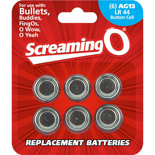 Batteries AG13 Type LR44 6 Pack