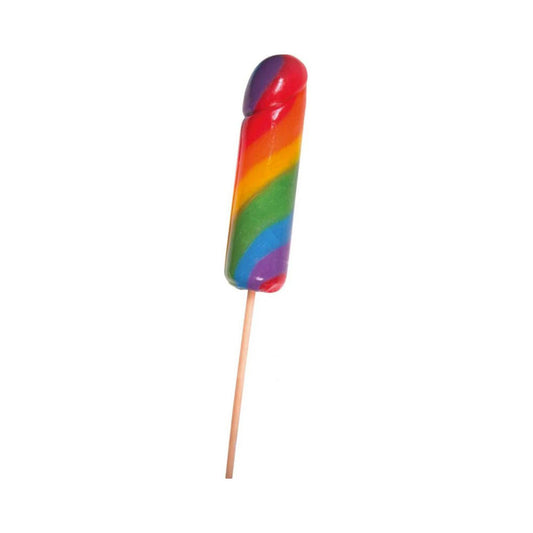 Jumbo Cock Lollipops Rainbow Swirl