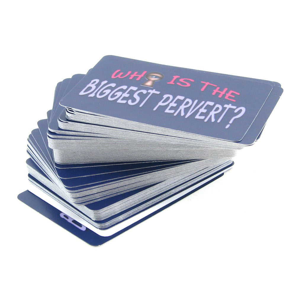 Whos The Biggest Pervert Drinking Card Game
